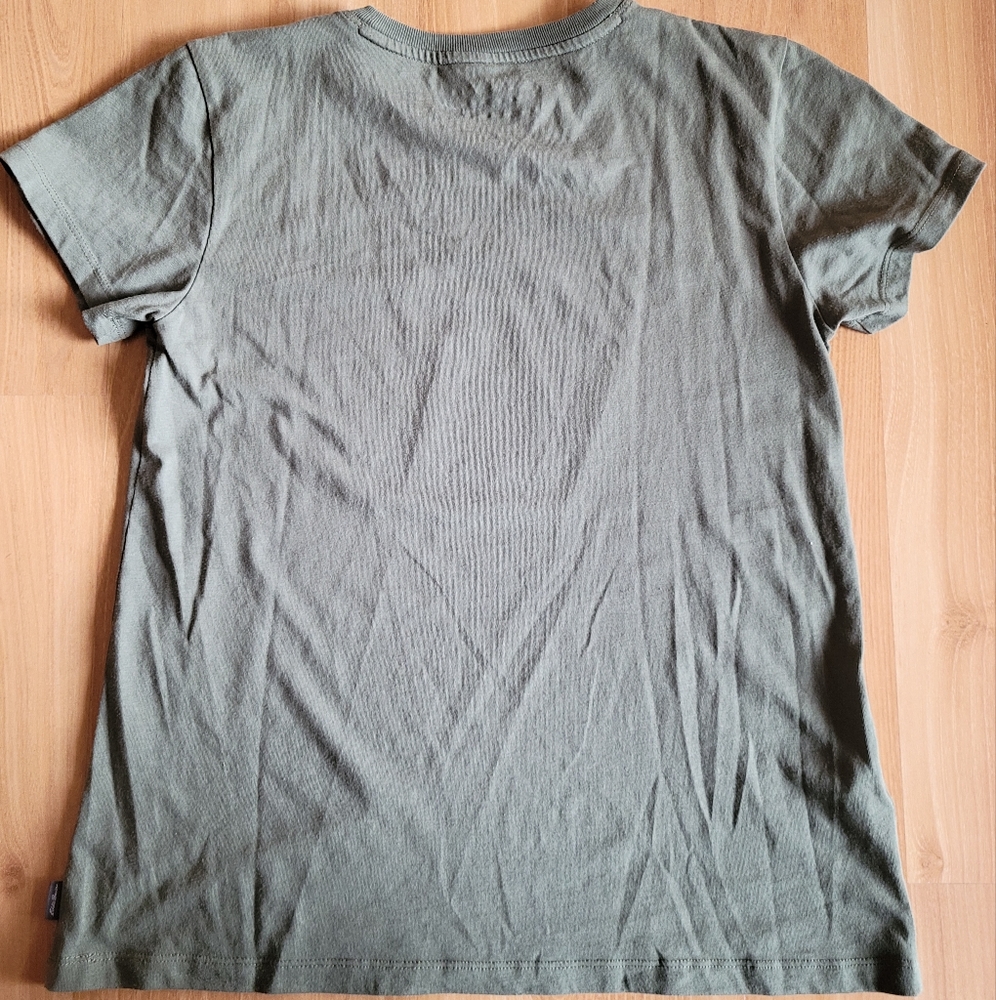 Eddie Bauer The Great Outdoors mountain Tee‎ shirt, Green, XS x small green - Picture 4 of 4